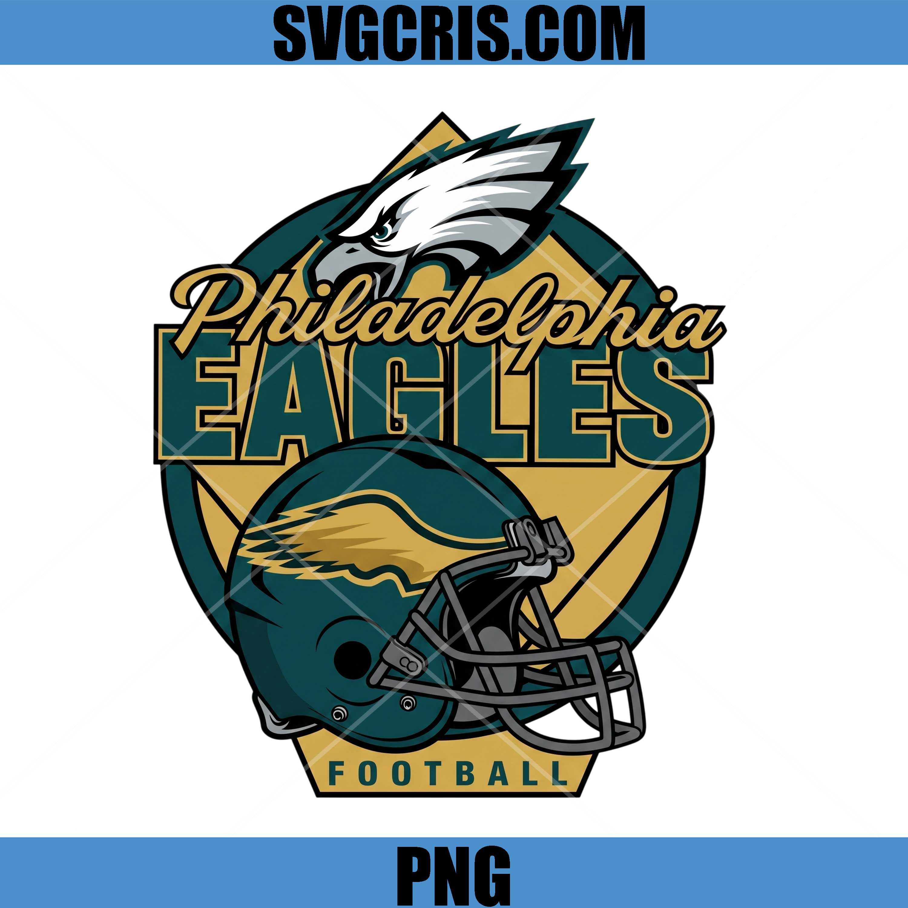 Philadelphia Eagles Football PNG, Eagles Helmet Logo Design PNG – SVGCRIS