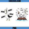 Mom Mom Cute Seagull PNG Bundle, Cartoon Seagull Mom Calling PNG