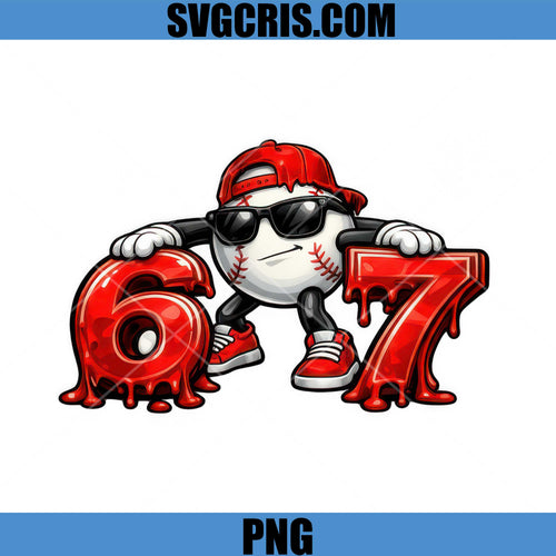Baseball 67 Cartoon Character PNG, Cool Baseball Player PNG