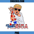 Donald Trump America Patriotic Star Throw Meme, Merica USA PNG