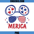Mickey Mouse USA Flag PNG, Merica PNG, Disney 4th of July PNG
