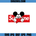 Angry Cartoon Mouse Gesture SVG, Funny Street Style Art SVG