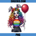 Mama Rainbow Bunny Girl PNG, Cute Pride Easter Character PNG