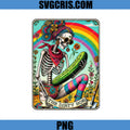 The Dirty Hoe PNG, Skeleton Garden Tarot PNG, Funny Gardener PNG