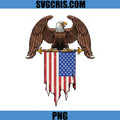 American Eagle Holding USA Flag PNG, Patriotic Bald Eagle PNG
