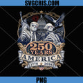 250 Years America Anniversary PNG, 250th Trump Washington Vintage PNG