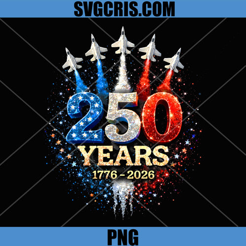 250th Anniversary USA Patriotic PNG, 250 Years American 4th July PNG