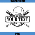Baseball Custom Name Design PNG, Sports Team Logo PNG