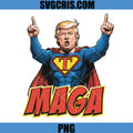Trump Superhero Maga Graphic PNG, Trump Hero America Patriotic PNG, Trumd Funny PNG