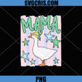 Mama Goose Vintage Stars Art PNG, Cute Mom Life Graphic PNG
