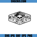We The People 1776 Skull SVG, Patriotic American Hat Skull SVG