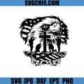Christian Eagle Cross Faith SVG, Patriotic American Soldier Prayer SVG