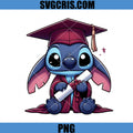 Stitch Graduation Cap Diploma Cute PNG, Stitch Graduation PNG