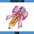 School Pencil Bow PNG, Pencil With Bow PNG