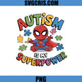 Autism Is My Superpower PNG, Spiderman Puzzle Hero Art PNG