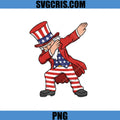 Uncle Sam Dabbing Patriotic USA Cartoon PNG, Funny America Independence PNG