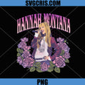 Hannah Montana Pink Style PNG, Disney Singer Collage Graphic PNG