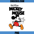 Mickey Mouse Cartoon Classic PNG, Disney Character Art PNG