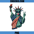 Statue Of Liberty USA PNG, USA Bubblegum Peace PNG, 4th Of July PNG
