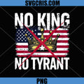 No King No Tyrant PNG, Anti Tyrant No King USA PNG