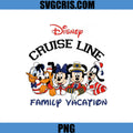 Disney Cruise Family PNG, Mickey Friends Vacation PNG