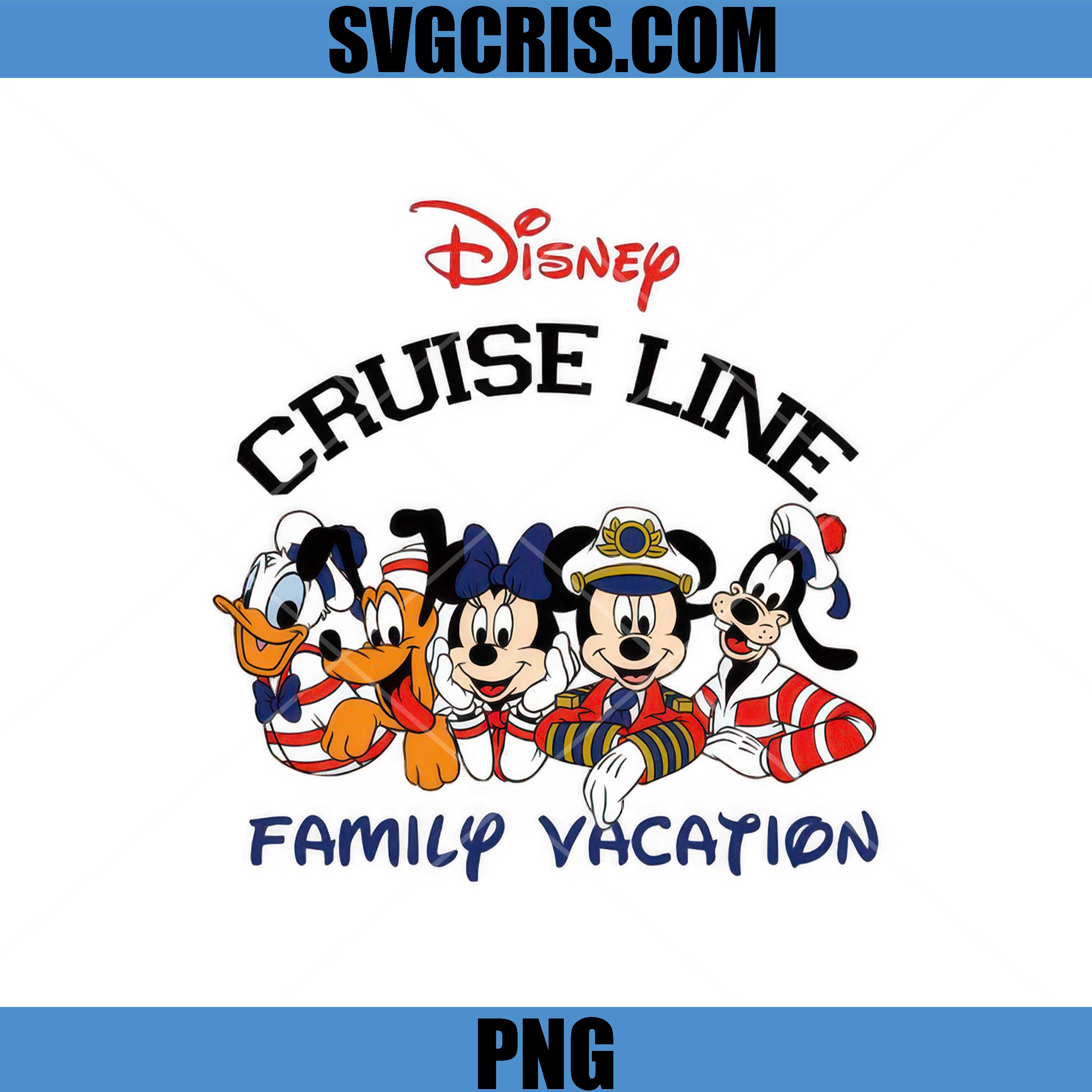 Disney Cruise Family PNG, Mickey Friends Vacation PNG