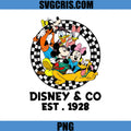 Disney Cartoon Group PNG, Mickey Minnie Friends Art PNG