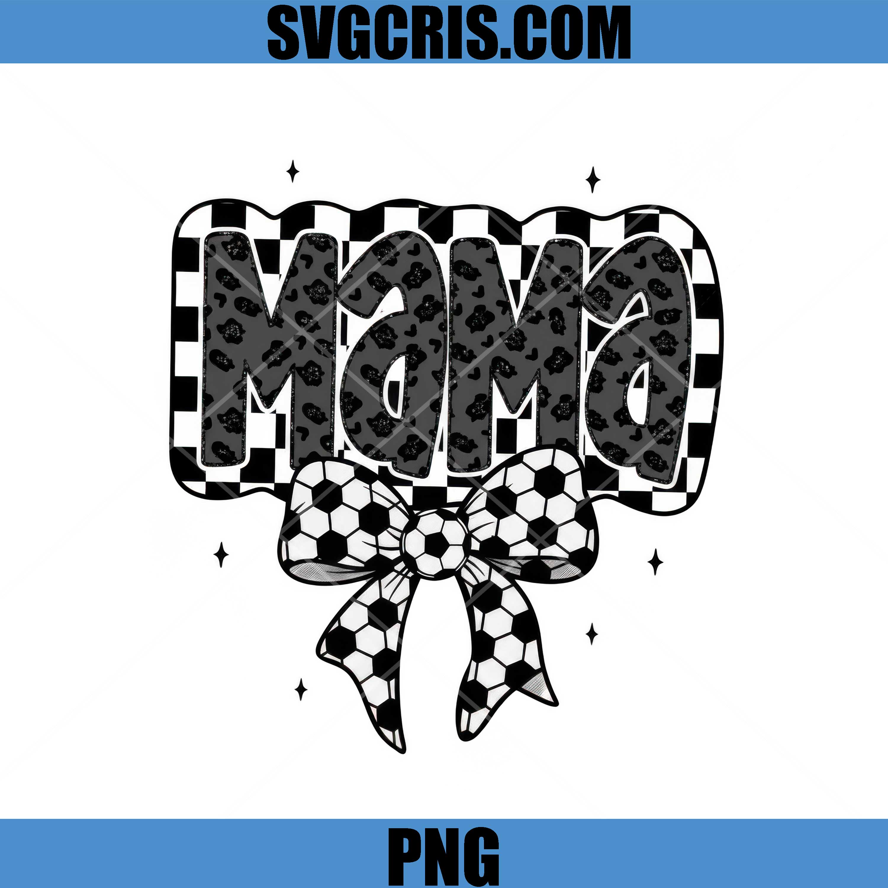 Soccer Mama Retro Checkered PNG, Soccer Mom PNG