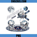 Artemis II Rocket Snoopy 2026 PNG, Back To The Moon Design 2026 PNG