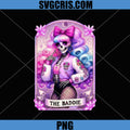 The Baddie Skeleton PNG, Pink Gothic Skull Art PNG