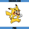 Mario In Pikachu Suit PNG, Pika Mario PNG