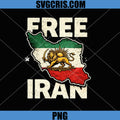 Free Iran PNG, Lion Sun Flag Map PNG, Iran Freedom Protest PNG