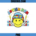 Autism Mom Smile Face Puzzle Awareness PNG, Cute Autism Mom PNG