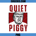 Quiet Piggy Trump PNG, Anti Trump PNG, Funny Trump PNG