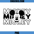 Mickey Mouse Face PNG, Mickey Head Silhouette PNG