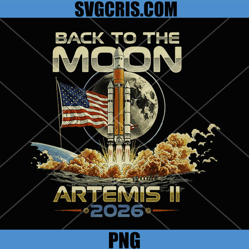 Artemis II 2026 Rocket PNG, Launch Mission to The Moon Artemis 2 PNG