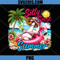 Silly Goose Summer PNG, Tropical Beach Vacation Animal PNG