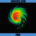 Weather Radar Storm Spiral Illustration PNG, Meteorology Art PNG