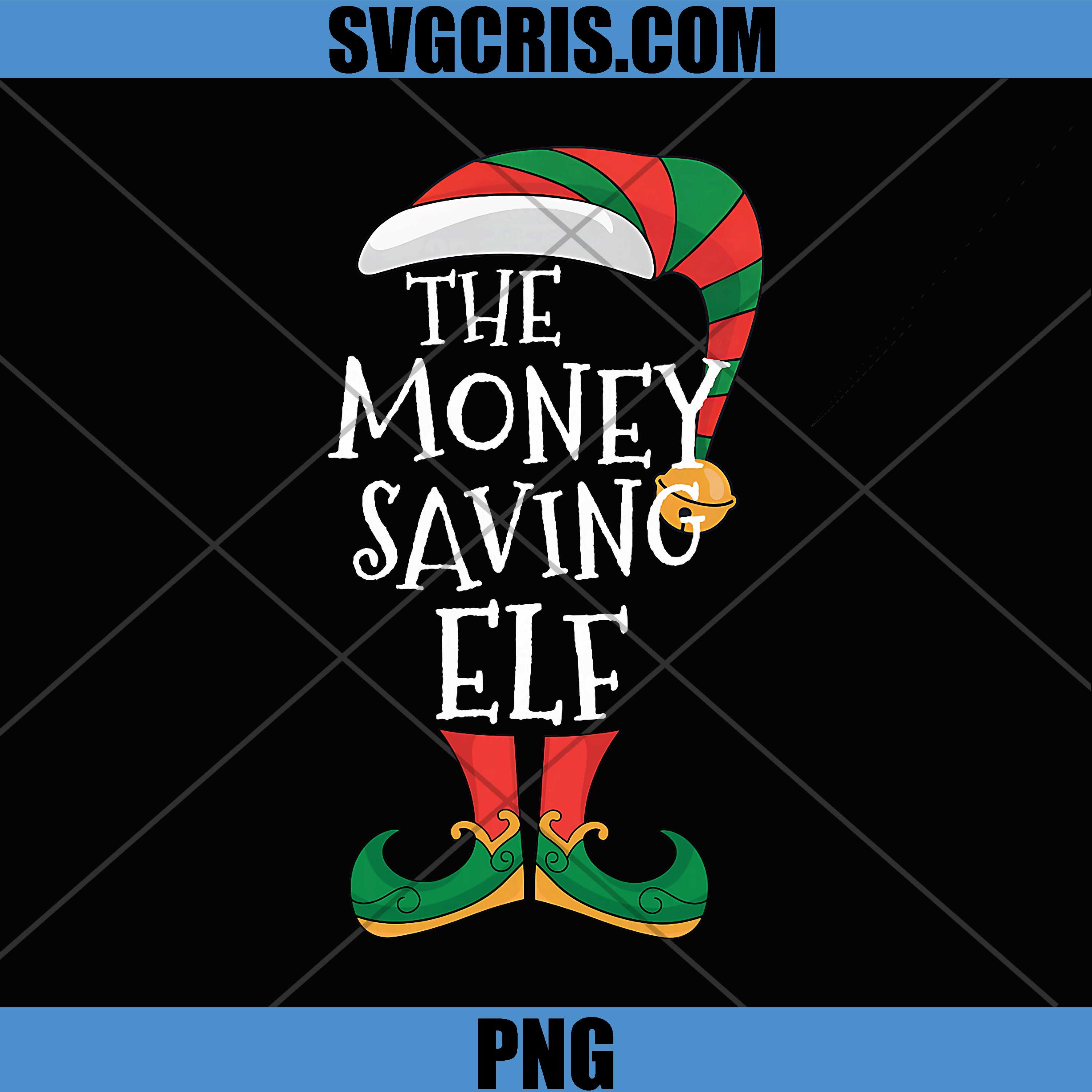 Money Saving Elf Quote PNG, Christmas Elf Holiday Humor PNG
