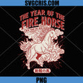 New Year Eve 2026 PNG, Fire Horse Celebration PNG