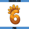 Number 6-7 Thanksgiving PNG, Funny Turkey Thanksgiving 67 PNG