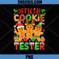 Official Cookie Tester PNG, Santa Elf Gingerbreads PNG 