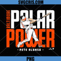 Pete Alonso PNG, Polar Power Baltimore Baseball PNG
