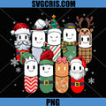 Pharmacy Christmas Crew PNG, Pill Snowman PNG, Reindeer Santa Claus PNG