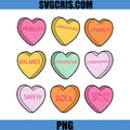 Physical Therapy Hearts Candy PNG, Valentine Day PT Therapist PNG