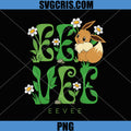 Pokémon Eevee PNG, Floral First Generation Normal Type PNG