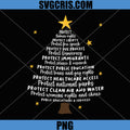 Protect Democracy PNG, Christmas Tree Subtle Anti Trump PNG