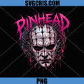Pinhead Dark Horror PNG, Hellraiser Villain Face Art HD PNG