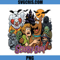 Scooby Doo Halloween PNG, Spooky Mystery Gang Horror Art PNG