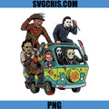 Horror Movie Icons PNG, Spooky Van Design PNG